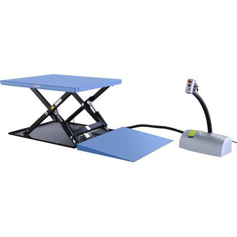 HanseLifter Hubtisch HTF-G 380V mit Auffahrrampe Hubhöhe 840mm Tragkraft 1000kg (1/5)