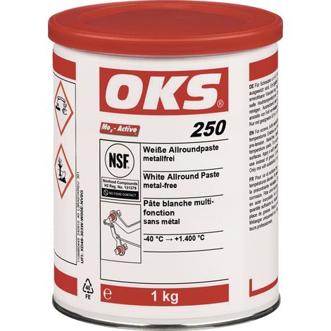 Colla multiuso OKS 250 bianca, confezione da 1 kg