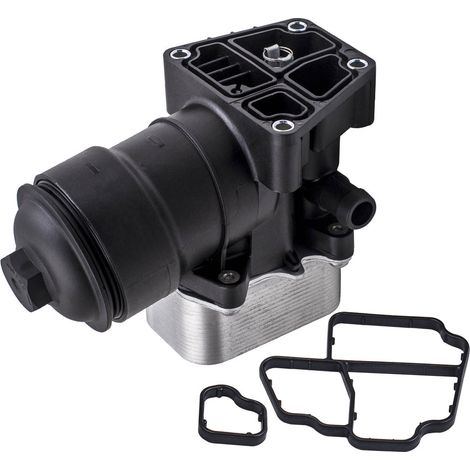 Maxpeedingrods – Filtre à huile pour Audi Skoda VW 1.6/2.0 TDI – Boîtier avec refroidisseur d'huile – Joint inclus – OEM 03L115389C