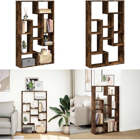 Bücherregal Räuchereiche 72x20x120,5 cm Holzwerkstoff - Bücherregal Räuchereiche - Bücherregal Holzwerkstoff (1/5)