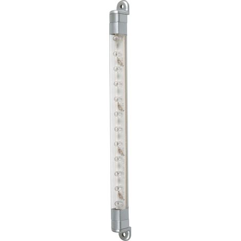 Slim Led-Bar 12 Led, 12V - 22 cm - Verde