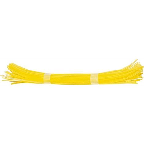 FILO in NYLON per Decespugliatore PAPILLON QUADRO 4,0 mm x 380 mm conf. da 50 pz