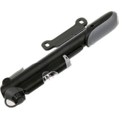 Mini-Fahrradpumpe, tragbar, Kunststoffrahmenpumpe, Hochdruck-Reifenreparaturset für Outdoor-Aktivitäten, Schwarz