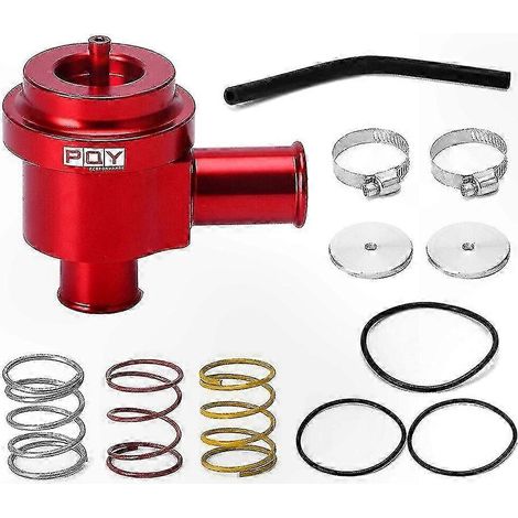Kit de soupape de décharge en aluminium rouge compatible avec les moteurs 1.8T et 2.7T (modèles 1998-2005) (1/5)