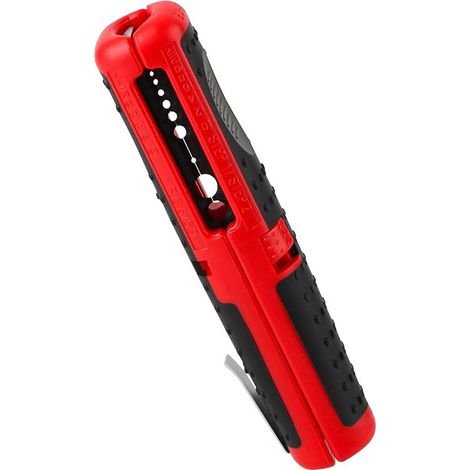 Outil à Dénuder, Outil Universel à Dégainer, 125 mm Dénudeur câble coaxial, Câble basse tension universel Ø8-13mm, SK5 / RG6 / RG59 Denudeuse Cable Electrique (1/5)