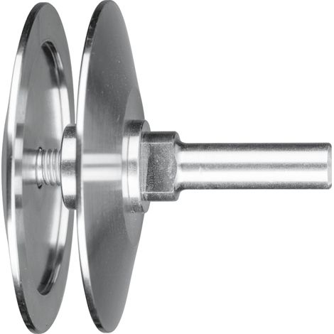 PFERD TOOLS Zubehör Werkzeughalter BO für Rundbürsten Ø150-180mm mit Bohrung 22,2 auf 12 mm Schaft