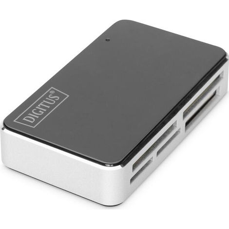 Digitus DA-70322-2 lector de tarjeta Negro, Plata (1/4)