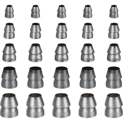 Cuñas Redondas de Hierro Juego 25 Piezas para Martillo, Accesorio (1/5)