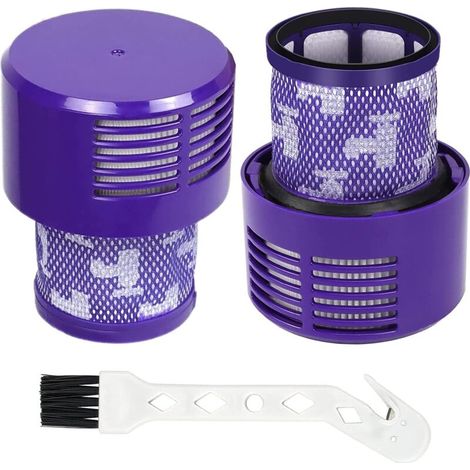 royaluxe -Filtre HEPA de remplacement pour aspirat balai sans fil Dyson Cyclone V10 Animal V10 Absolute SV12 V10 Total Clean, pièce no. 969082-01 (paquet de 2) (1/5)