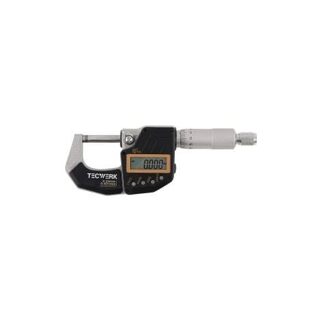 Micrómetro  digital  DIN  863/1  IP65  25-50mm  TECWERK (1/4)