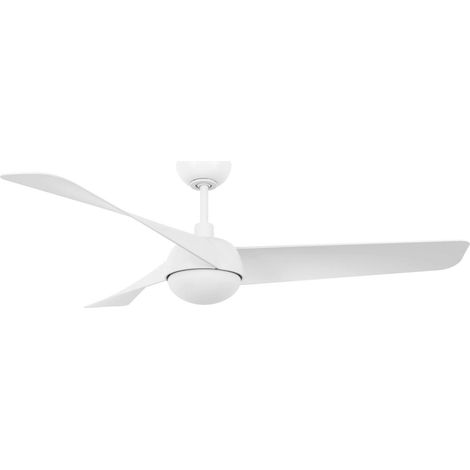 DC Ceiling Fan Osprey White with LED & Remote (1/3)