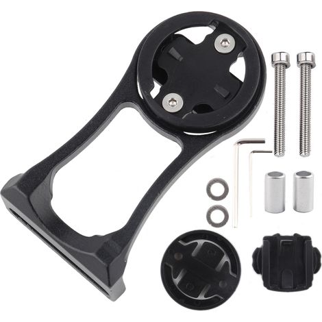 Support de prolongation de potence vélo pour ordinateur et caméra sportive (Noir) (1/5)