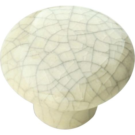 Pomello GP20, porcellana lattea, modello 4 (1/2)