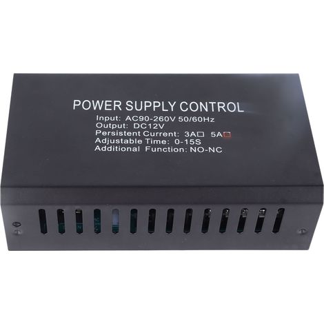 Alimentation 12V 5A pour contrôle d'accès de porte, entrée 90-260V, bloc d'alimentation pour serrure électrique (1/5)