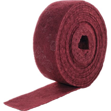 3M Scotch-Brite Schleifvlies-Rolle, 115 mm x 10 m, Vliesstruktur: 280