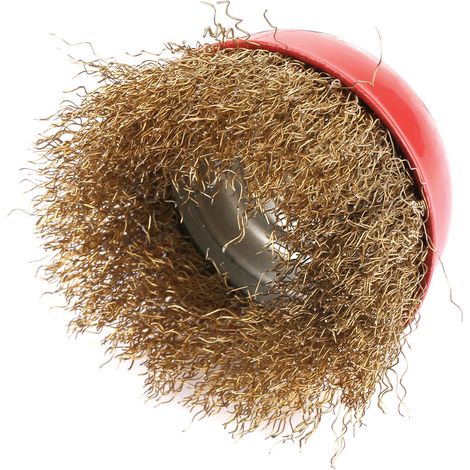 Brosse à vaisselle en fil d'acier pour meuleuse, polissage rotatif, coupelle de nettoyage, outil électrique, lot de 3, diamètre 75mm (1/5)