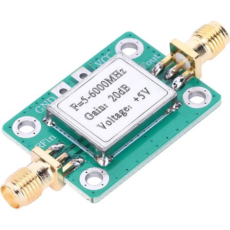 HF-Signalmodul, Mittelleistungsverstärker, Ultrabreitband 5M-6GHz, 20dB Verstärkung, elektronische Bauteile (1/5)