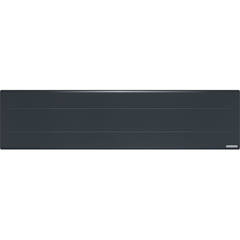 Thermor – Radiateur à inertie électrique 1500W en aluminium – Plinthe gris ardoise – Compatible Cozytouch – 450504 (1/5)