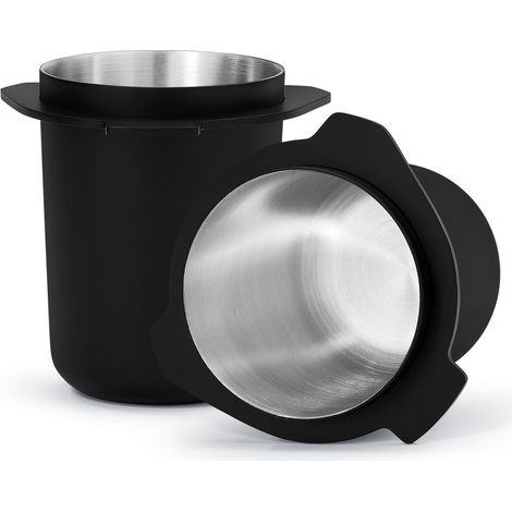 Portafilter Gobelet doseur 53,3 mm  Portafilter Dosing Cup  Récipient doseur à café  Gobelet doseur pour porte-filtre  En acier inoxydable 18/10 (1/5)