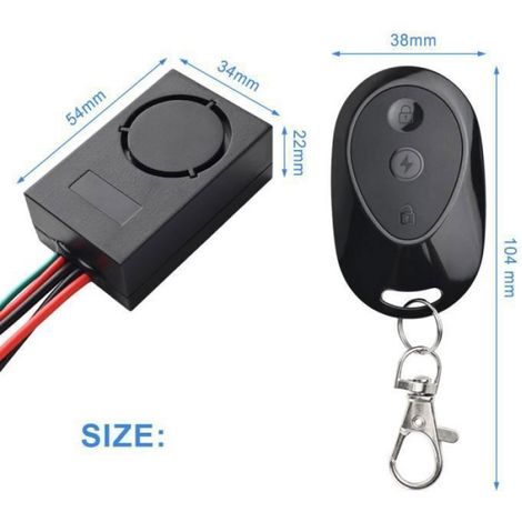 Dispositif Antivol de Scooter éLectrique SystèMe D'Alarme de Vibration Support pour M365 XT30 ANTIVOL (1/3)