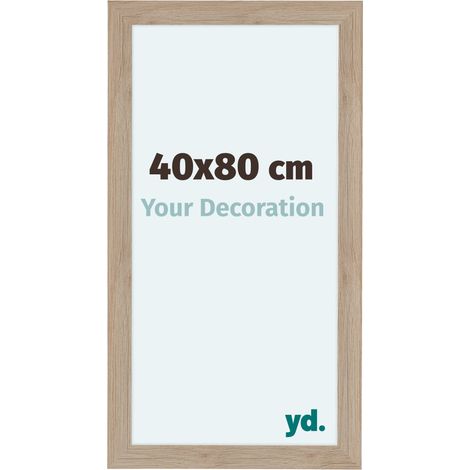 yd. - Cadre photo 40x80 - Chene Clair - MDF - Como (1/5)