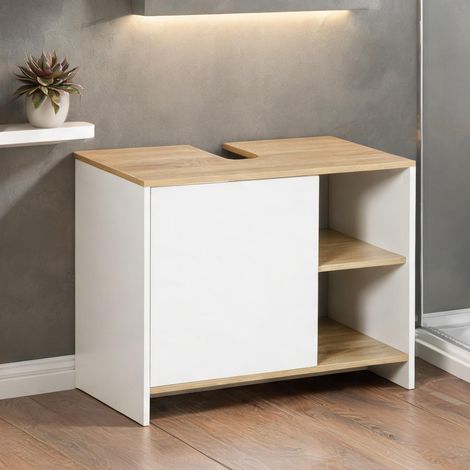 Meuble de salle de bain en melamina de Madera 77 x 45 x 60 cm (1/5)