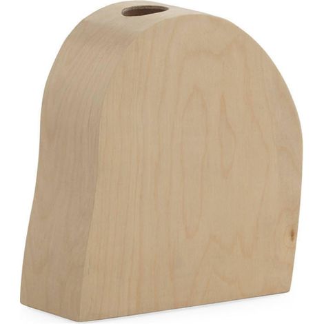 Vase arche en bois clair - Naturel (1/5)