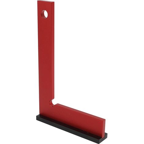 Square machiniste de type L 90 degrés, outils de charpentier en alliage en aluminium Haute dureté de dureté carrée de travail en bois précis outil carré outils de travail du bois (1/5)