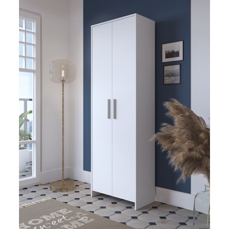 ARMADIETTO MOD. ANJA CM 65X35 H. 197 BIANCO OPACO (1/3)