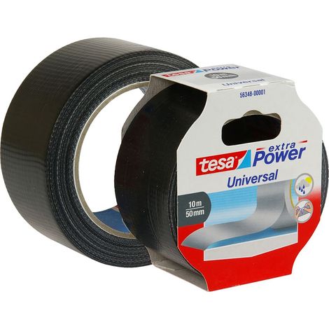Cinta Americana Negra 25m x 48mm 4612 Tesa