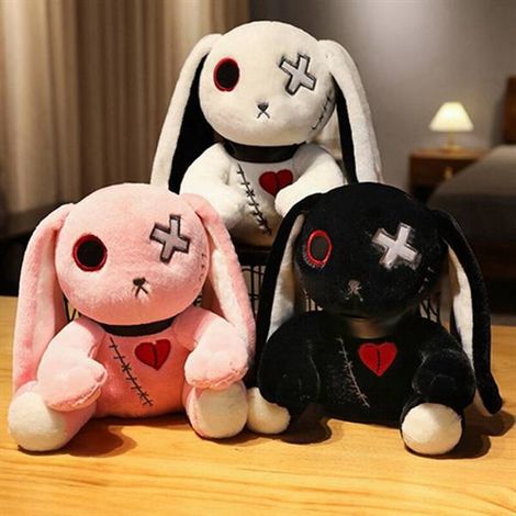 1 color: Pink Material: Plush Crazy Rabbits Plush Dark Series Rabbit Doll Dark