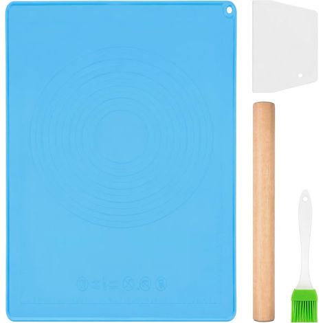 Tapis Patisserie pour Etaler la Pate, Grand Tapis de Pâte Antiadhésif (1/5)