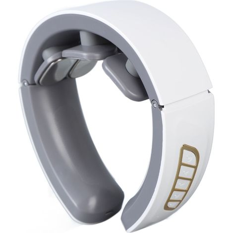 Appareil de massage électrique pour la nuque, forme 3D, réduit la fatigue, sans fil, avec 6 têtes. (1/5)