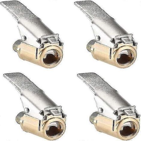 Ensemble de 4 adaptateurs de valve de pneu en laiton (1/5)