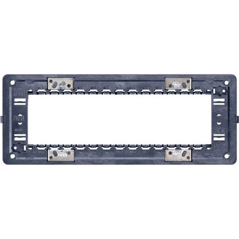 Supporto 7 moduli, con viti, per scatole 6/7 moduli urmet 10707