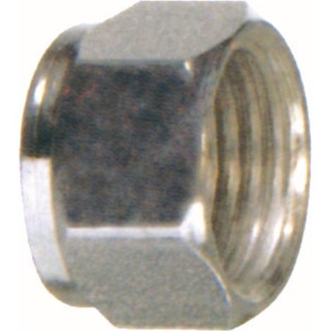 10 verchromte gasdichte Mutternbogen 3304