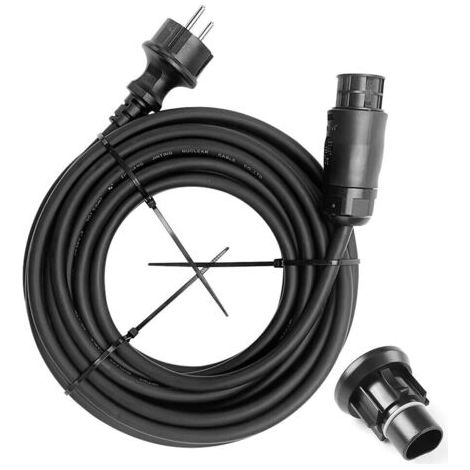 Cable micro inversor 3M, cable de conexión de red Betteri BC01 a toma Schuko, cable de alimentación de goma für micro inversores (1/5)