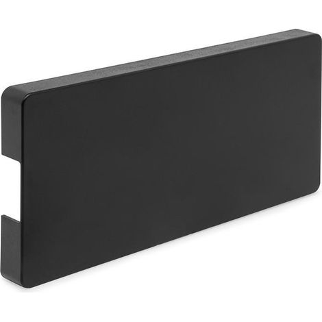 tapa para mecanismo slimwinch acabado negro tipo herraje sobreponer (1/2)