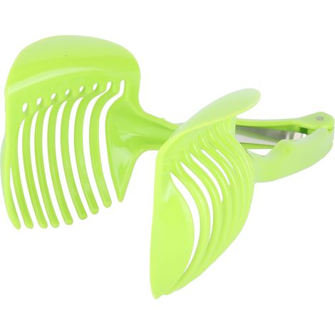 Outil de découpe manuel pour aliments, porte-oignons, coupe-pommes de terre, coupe-tomates, coupe-légumes et fruits, ustensiles de cuisine, gadgets de cuisine (1/5)