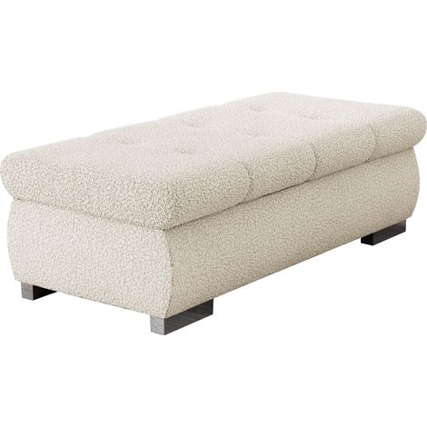 Banco tapizado Comfivo Nitor I, Manza 01, 39x60x120cm, Diámetro: 0, Tapiz, Patas: Plástico, 0