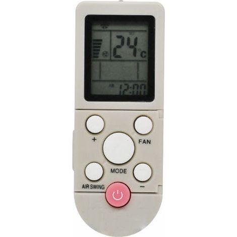 Télécommande universelle de remplacement pour climatiseur (115 x 45 x 24 mm) pour YKR - F/001 AUX F06 (1/5)
