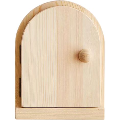 1 Cache-prise,adhésif sans vis,bois massif,interrupteur métal,vintage,sécurité enfants animaux (1/5)