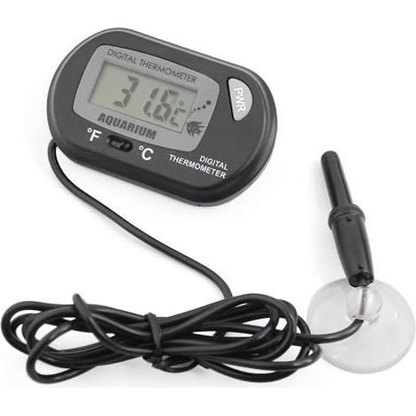 Thermomètre digital LCD pour aquarium et vivarium (1/5)