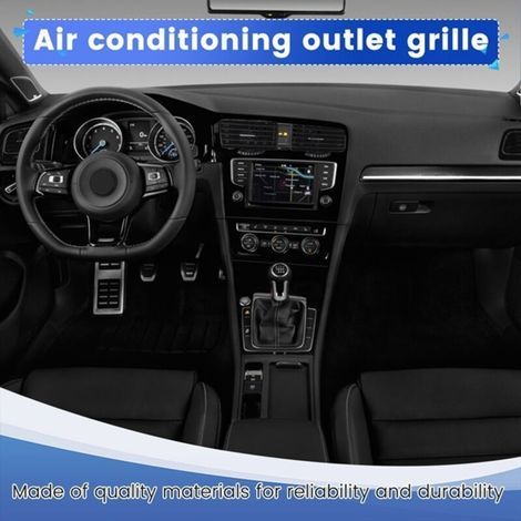 5GG819728R est compatible avec les bouches d'aération de la console centrale/la climatisation du tableau de bord de la Volkswagen Golf 7/7.5/GTI. (1/5)
