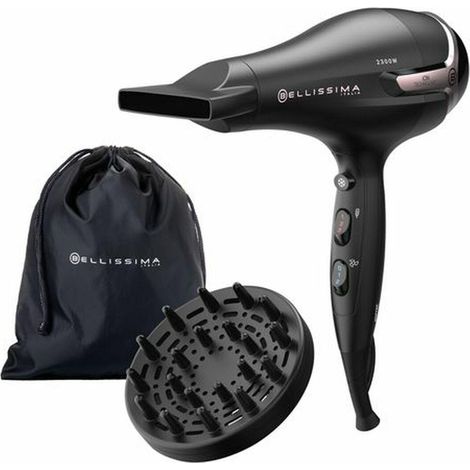 Imetec K9 2500 Haartrockner schwarz rosa leistungsstark