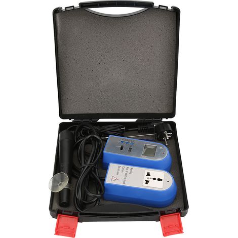 Contrôleur numérique de pH 0-14 avec sonde, testeur de qualité d'eau pour aquarium, moniteur précis 220V prise UE, régulateur de pH en ligne (1/5)