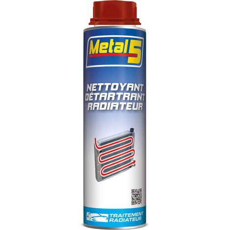 Nettoyant détartrant radiateur - 300ml - Ce produit de marque Metal 5 est neuf.