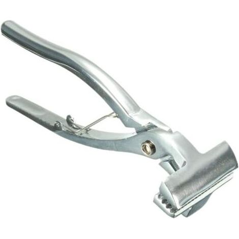 Pince À Toile - Acier Chromé - Pour Étirer Toile Cuir Vinyle Sangle - 18,7 x 5,8 x 15,5 cm - 1 Pièce (1/5)