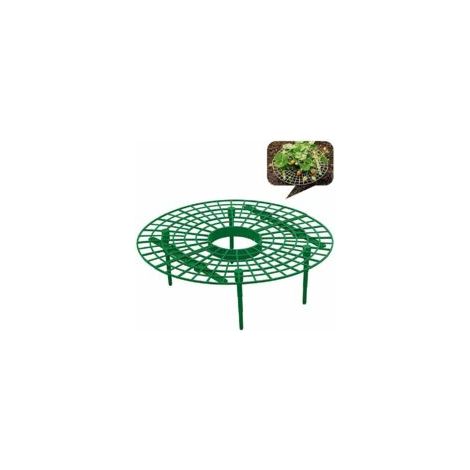 Support en plastique pour plantation de fraises, sac de plantation de fraises, support de support de fraises, sac de plantation de fraises vertes, plantation de fraises, vanille, tomates, 10 pièces (1/5)