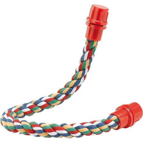 Ferplast Perchoirs PA 4112 Perchoir en coton tressé pour perroquets et cacatoès. Variante PA 4112 - Misure: Ø 1.6 x 37 cm -